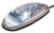 K&S Technologies 25-9504 Chrome/Clear LED Mini Flush Mount Marker Light