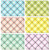 All Occasion Assorted Blank Note Cards Greeting Cards Bulk Box Set - 6 Colorful Pastel Plaid Designs - Blank on the Inside Notecards with Envelopes Included - 4 x 6 Inches, 48 Pack