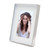 MIMOSA MOMENTS 6x8 Metal Picture Frame with Mat for 4x6 Photo, Shadowbox Frame for Tabletop Display (Silver, 4x6)