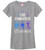 Threadrock Big Girls' I Do Gymnastics Everywhere Fitted T-Shirt L Sport Gray