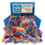 Rainbow Twizzlers Individually Wrapped Bulk - 3 Pounds Approx 100 Pieces - Rainbow candy bulk Twizzlers - Mini Twizzlers Fruit Flavored Twists