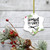 Round Christmas Ornaments Hairdresser, Hair, Salon Quote, Hair Tools Ceramic Xmas Souvenir, Christmas Tree Ornament Home Decorations, Keepsake, qo8h6jx9frjc, 3 Inch, White-hexagon