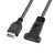 CY Cable USB 3.1 Front Panel Header Type-E 20Pin to USB-C Type-C Female Extension Cable with Panel Mount Screw Single Port