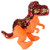 Adventure Planet Reversible Mermaid Sequins T-Rex Dinosaur 15" Plush