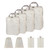 Packing Cubes for Suitcases, Compression Packing Cubes for Carry On Suitcase, Luggage Organizers Bags, Suitcase Organizer Bags Set,Lightweight Travel Cubes for Luggage (8Pcs Beige)
