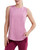 NIC+ZOE Women's FLOWFIT Pleat Back Tank, Pink Mix