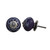Indian Shelf 4 Pieces Adjustable Drawer Pulls | Floral Cabinet Knobs | Bulk Cabinet Knobs Purple | Drawer Knobs for Dresser Ceramic | Knob for Dresser | Fancy Drawer Pulls and Knobs