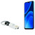 BoxWave Cable Compatible with BLU G51 Plus - Micro USB Keychain Charger, Key Ring Micro USB Cable - Jet Black
