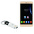 BoxWave Cable Compatible with Bravis A552 Joy Max - Micro USB Keychain Charger, Key Ring Micro USB Cable - Jet Black