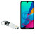 BoxWave Cable Compatible with Honor 8S - Micro USB Keychain Charger, Key Ring Micro USB Cable - Jet Black