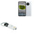 BoxWave Cable Compatible with Nokia X10 - Micro USB Keychain Charger, Key Ring Micro USB Cable - Jet Black
