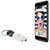 BoxWave Cable Compatible with Yezz Andy 5E5 - Micro USB Keychain Charger, Key Ring Micro USB Cable - Jet Black
