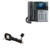BoxWave Cable Compatible with Poly Edge E500 - USB Type-C Keychain Charger, Key Ring 3.1 Type C USB Cable - Jet Black