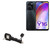 BoxWave Cable Compatible with vivo Y16 - USB Type-C Keychain Charger, Key Ring 3.1 Type C USB Cable - Jet Black