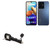 BoxWave Cable Compatible with vivo Y22s - USB Type-C Keychain Charger, Key Ring 3.1 Type C USB Cable - Jet Black