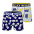 CRAZYBOXER Bud Light Cann Men's Boxer Briefs (Pack 2)