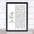I'm Ready White Script Song Lyric Quote Print