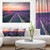 Designart PT10346-20-12 Endless Rows of Lavender Flowers-Modern Landscape Wall Art Canvas-20x12, 12" H x 20" W x 1" D 1P, Blue