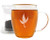 Artisan Glass Tea Mug with Infuser