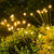 Solar Lights for Outside: Firefly Garden Lights Outdoor Waterproof, 2 Pack 8LED Solar Firefly Lights Sway by Wind, Solar Outdoor Lights for Garden Yard Patio Pathway Landscape Decorations (Yellow)