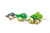 Hape Pull Along Frog Family with Anti-Rollover Wheels, Toddler Push and Pull Toys