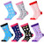 7 Pair Women's Funny Nurse Teeth Socks Novelty Casual Crew Socks Birthday Christmas Gift Socks for Girls Nurse Dentist (Muticolor)