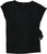Alfani Womens Pleated Side-Tie Pullover Blouse, Black, Large
