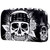 LEVEIS Halloween Skeleton With Roses Small Makeup Bag Pouch for Purse Travel Cosmetic Bag Portable Toiletry Bag for Women Girls Gifts LEVEIS Halloween Skeleton With Roses Small Makeup Bag Pouch for Purse Travel Cosmetic Bag Portable Toiletry Bag for Women Girls Gifts