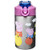 Zak Designs Peppa Pig 15.5oz Stainless Steel Kids Water Bottle with Flip-up Straw Spout - BPA Free Durable Design, Peppa Pig SS