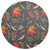 Autumn Fall Leaves Thanksgiving Placemats Washable Round Placemats for Dining Table Place Mats Table Mats for Kitchen Woven Placemats for Dining Room Home Kitchen Indoor Outdoor Placemats Mat
