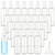 CertBuy 30 Pack Plastic Spray Bottles Fine Mist 4oz / 120ml, Clear Empty Travel Spray Bottle with Funnel, Refillable Fine Mist Spray Bottle for Travel, Essential Oil, Perfume