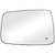 Driver Side View Heated Mirror Glass Replacement For 2009-2018 Dodge Ram 1500 2500 Mirror - Replace 68050298AA 68079362AA - Ram 1500 Mirror Glass Dodge Ram Convex Side Mirror With Backing Plate