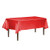 LinenTablecloth 60 x 126-Inch Rectangular Satin Tablecloth Red