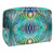 Portable Makeup Bag with Zipper Travel Toiletry Bag for Women Handy Storage Cosmetic Pouch Fractal Art