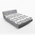 Ambesonne Music Fitted Sheet, Musical Notes on The Clef Illustration Ornamental Pattern Art Print, Soft Decorative Fabric Bedding All-Round Elastic Pocket, Full Size, Charcoal and White