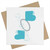 Azeeda 'Christening' Blank Greeting Card (GC00053829)