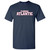 AS01 - FAU Florida Atlantic Owls Basic Block T Shirt - 3X-Large - Navy