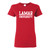 LS01 - Lamar University Cardinals Basic Block Womens T Shirt - Small - Red