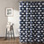 Lush Decor Whale Shower Curtain, 72" x 72", Navy