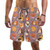 Kiah essentials Dog Pack Men's Beach Shorts with Drawstring Pockets and Mesh Lining Swim Trunks Quick Dry Summer