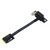 BQZYX+ M.2(NGFF) Dual Key A-E to PCI-E 1X Adapter Cable 270 Degree (NGFF A-E to PCI-E 1X Adapter)