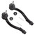 WEDOAUTO 2Pcs Front Outer Tie Rods End Links LH Driver & RH Passenger Fit For Kia Rio/Rio5 2006-2011 1.6L Sedan 4-Door Replace# ES800350 ES800349