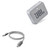 BoxWave Cable Compatible with JBL Go 2 - Micro USB DuraCable, Braided Micro USB Charging Cable for JBL Go 2 - Space Grey