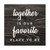 Wooden Sign Together is Our Favorite Place to Be Classic Style Wood Wall Hanging Plaque with Quote Wooden Wall Hanging Sign Home Wall Decor for Porch Lake House 12 Inch Wooden Sign Together is Our Favorite Place to Be Classic Style Wood Wall Hanging Plaque with Quote Wooden Wall Hanging Sign Home Wall Decor for Porch Lake House 12 Inch