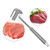 LOVE MEI Heavy Duty Food Grade Kitchen 304 Stainless Steel Meat Tenderizer Mallet/Tool/Pounder/Hammer/Beater, Dishwasher Safe Dual-Sided Sturdy Pork Beef Chicken Steak Hammer Meat Tenderizer