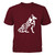 FanPrint Texas A&M Aggies T-Shirt - Inside The Mascot - Youth Tee/Maroon/M