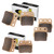 Caltric Front Rear Brake Pads Compatible with Kawasaki Kfx400 Kfx400A Kfx 400 A 2003 2004 2005 2006
