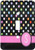 3dRose lsp_154316_1 Letter S Monogrammed on Rainbow Polka Dots Pattern with Hot Pink Personal Initial Colorful Girly Light Switch Cover