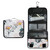 Hanging Travel Toiletry Bag - Tropical-Floral-Print1 Cosmetic Makeup Bag Pouch Organizer for Women and Girls Waterproof
