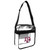 Littlearth unisex-adult NCAA Texas A&M Aggies Clear Carryall Crossbody Bag, Clear, 12" x 12" x 6"
